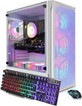 STGAubron Gaming PC Desktop Computer Ryzen 5 5500 - Solid 1080p