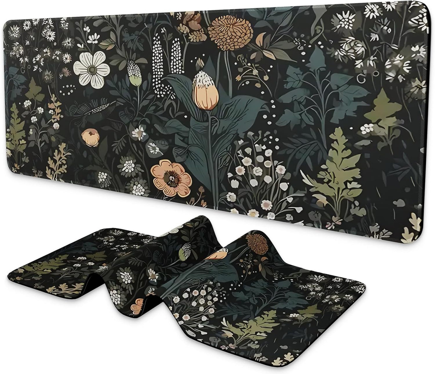 BLITZPAW Wildflower Mouse Pad - Extra Large Gaming Mat