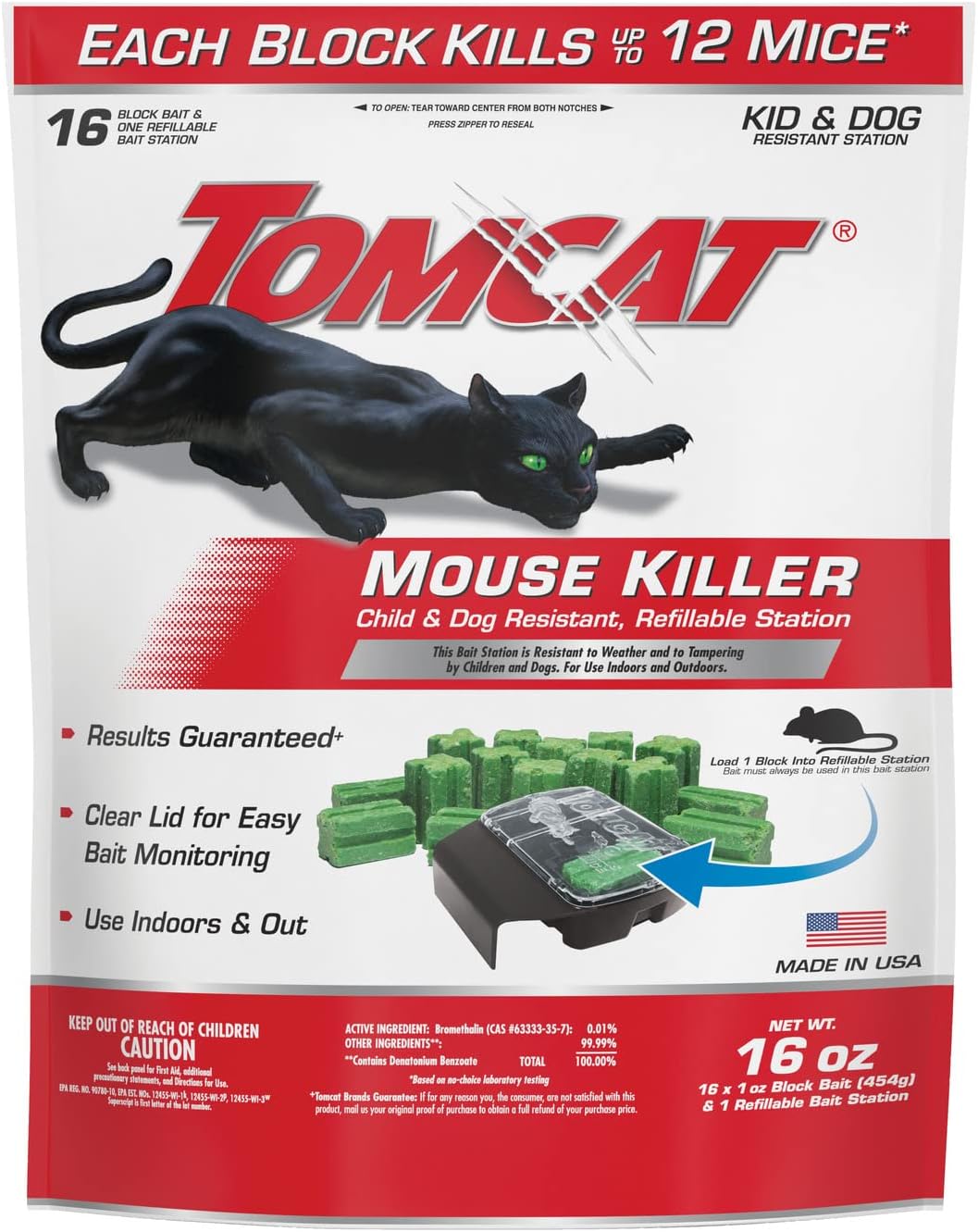 Tomcat Refillable Mouse Killer Station