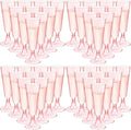 Chengu 150 Pcs Plastic Champagne Flutes for Celebrations