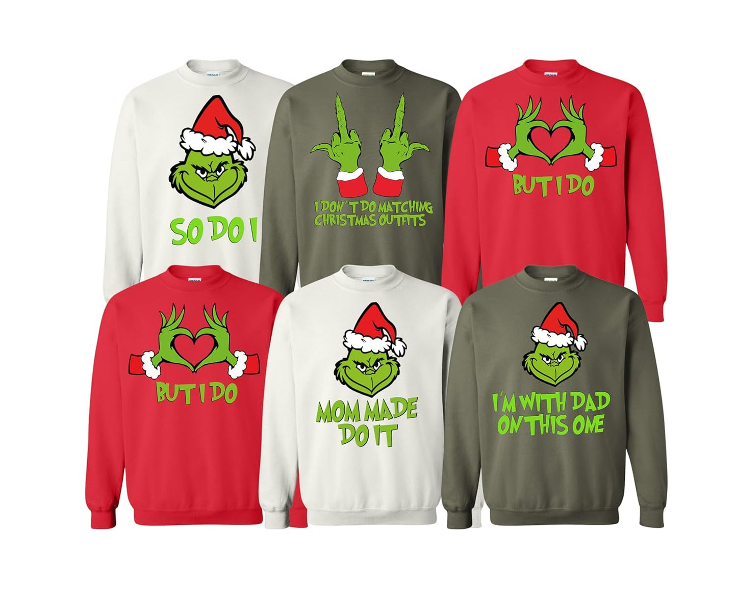 Holiday Joy: Matching Family Ugly Christmas Sweatshirt