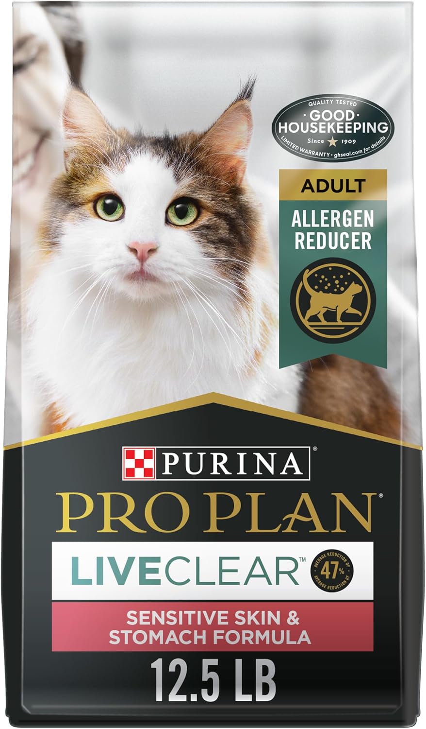 Purina Pro Plan Allergen Reducing Cat Food for Sensitive Skin