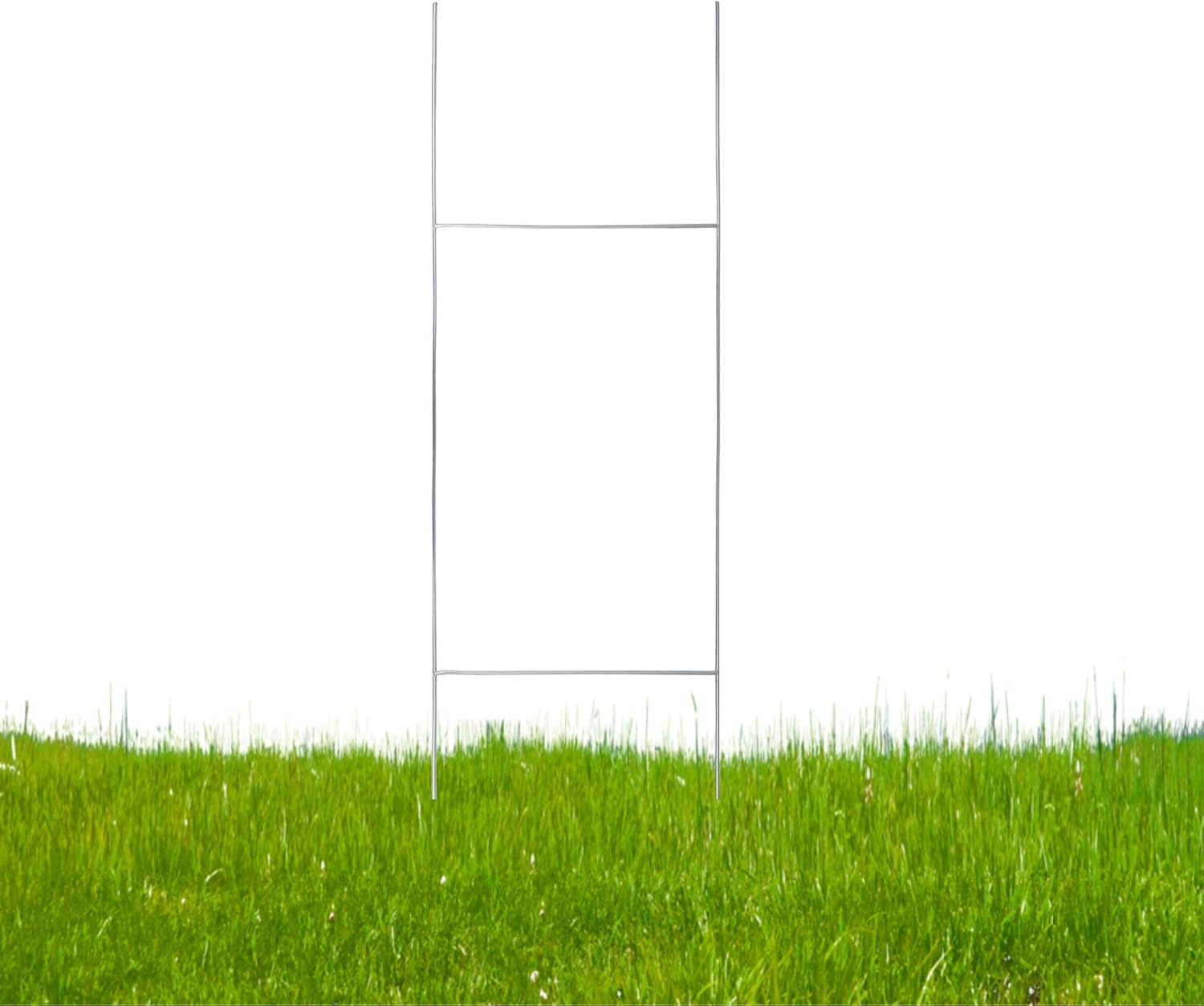 Yard Sign Stakes for Lawn Signs - Durable 30x10 H Frames