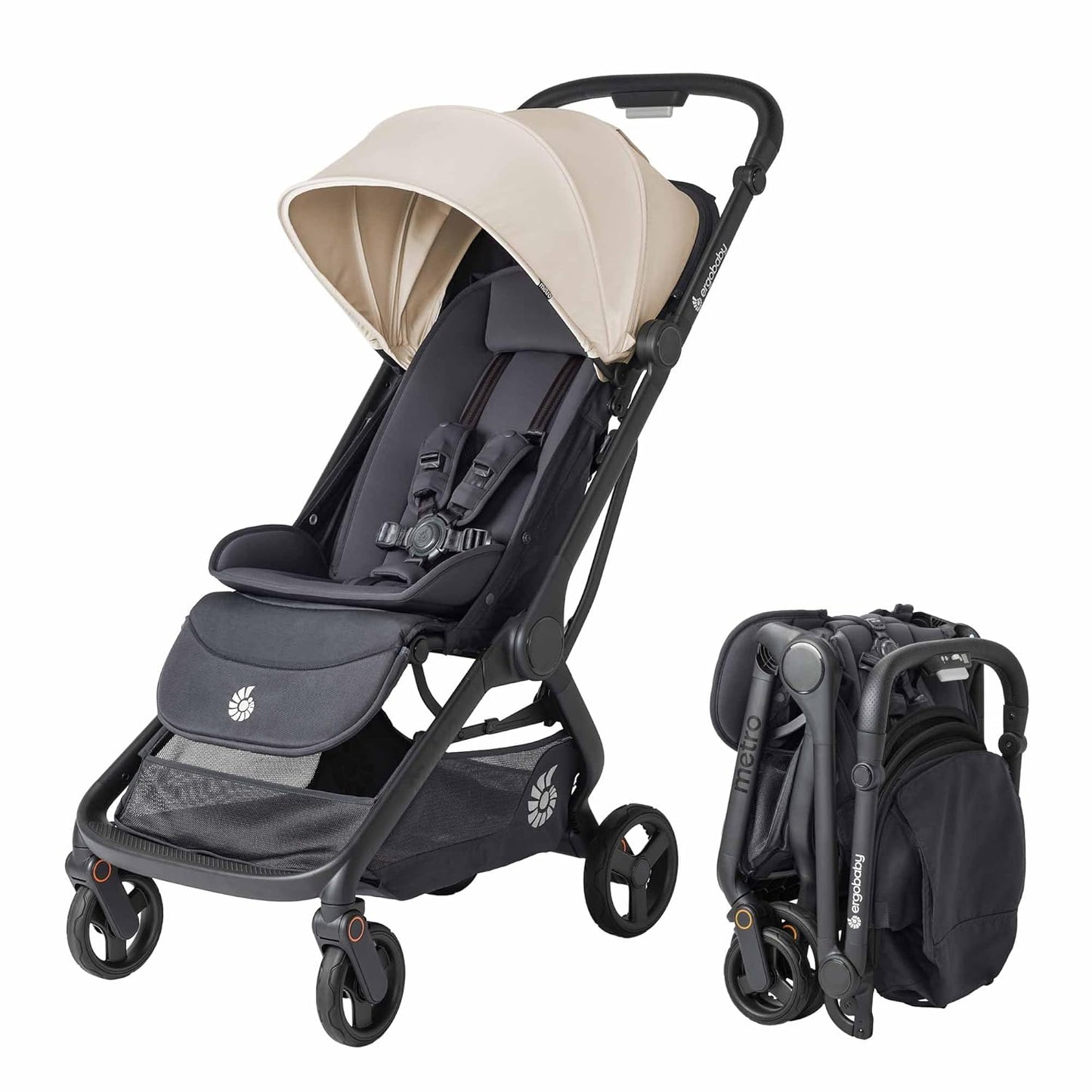 Ergobaby Metro 3 Compact Baby Stroller for Travel Convenience