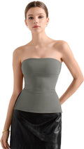 SUUKSESS Women Double Lined Tube Top - Flattering Backless Fit Women's