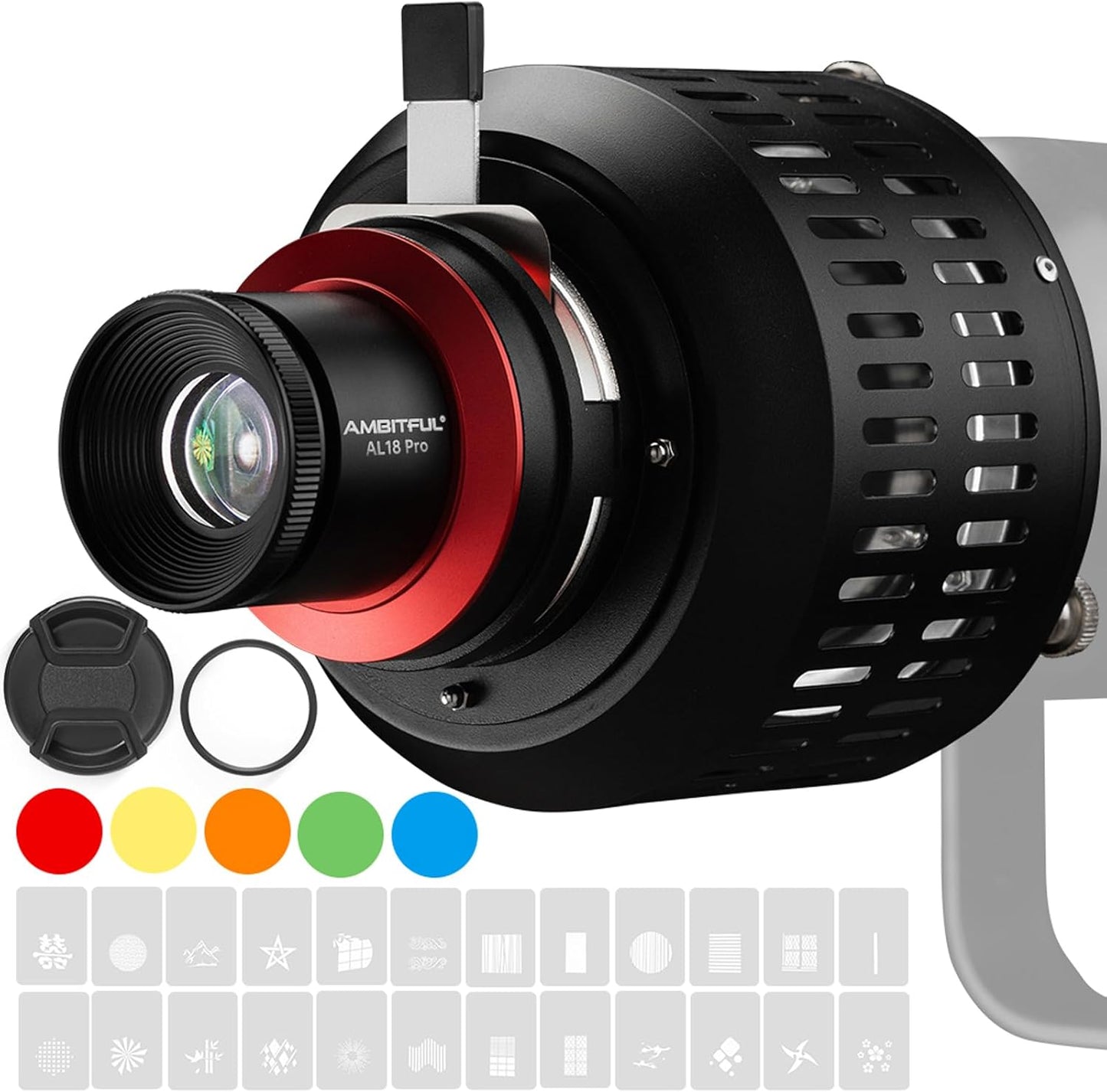 AMBITFUL AL-18 Pro Bowens Mount Snoot Kit for Creative Lighting