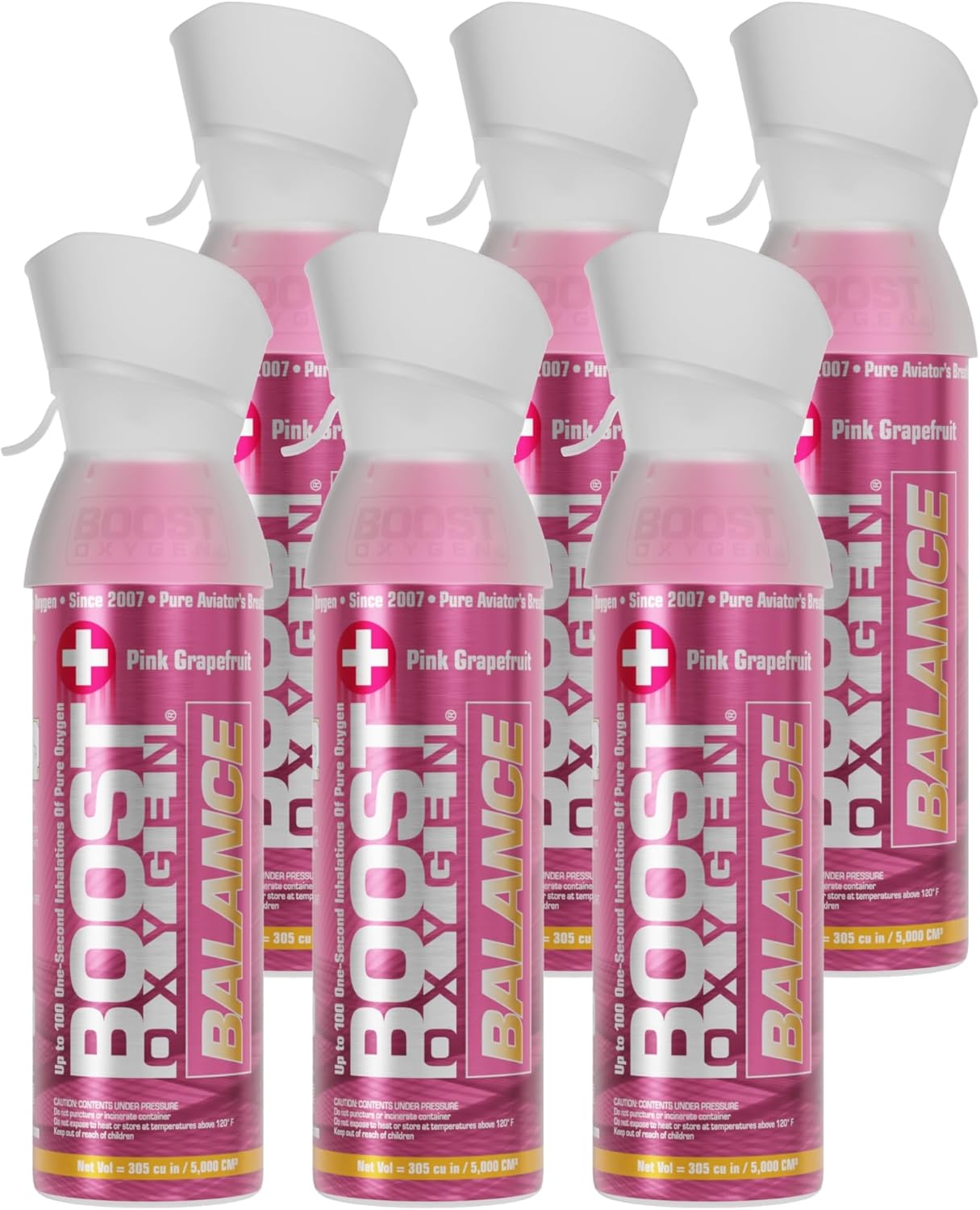 Boost Oxygen Medium Balance Pink Grapefruit Aroma 5L Canister