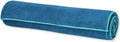 Gaiam Yoga Towel Mat Sized - Non Slip Microfiber for Hot Yoga