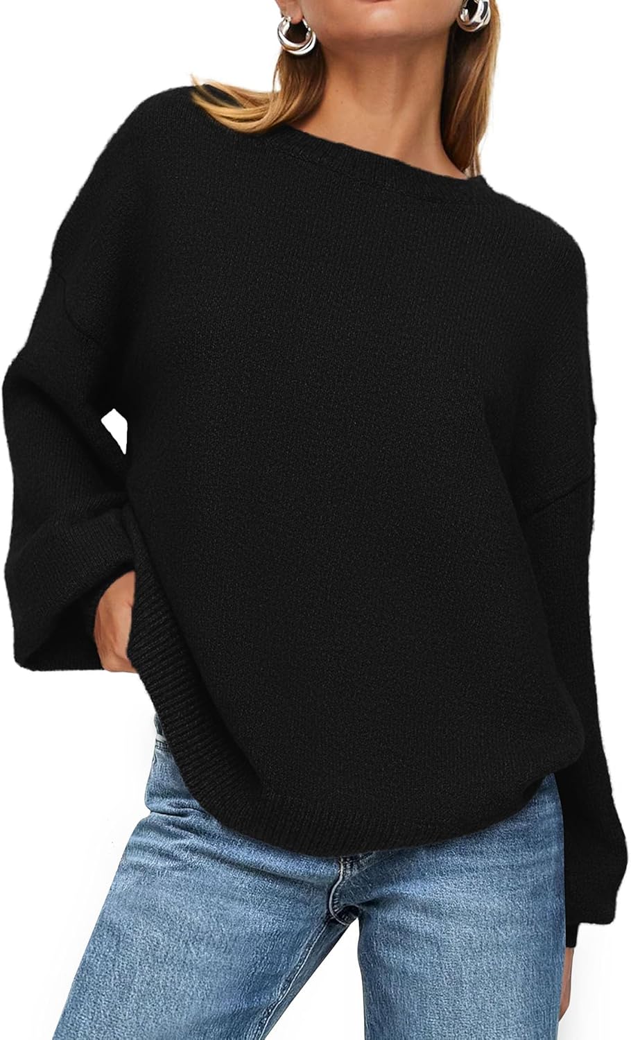 PRETTYGARDEN Women's Casual Crew Neck Pullover Sweater for Fall