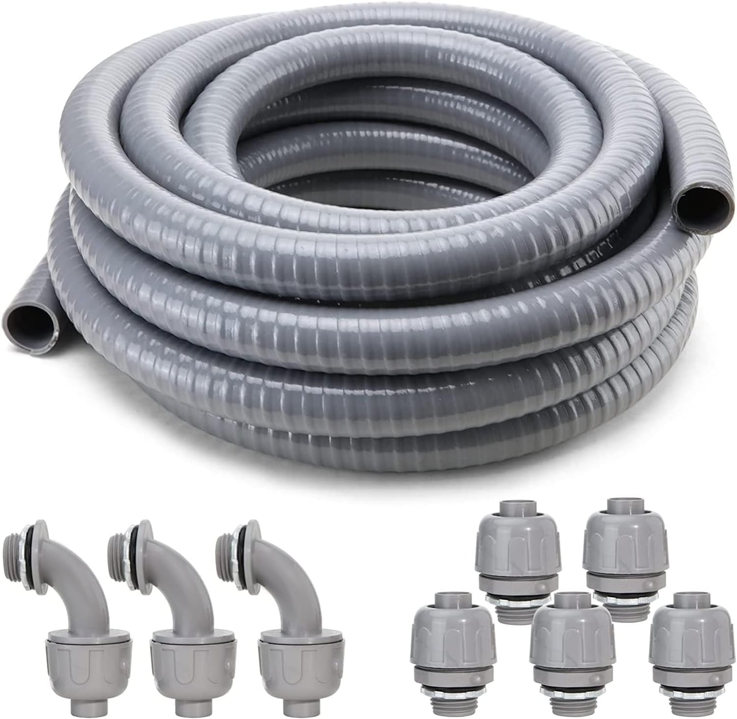 DWALE Liquid-Tight Conduit Kit for Flexible Electrical Needs
