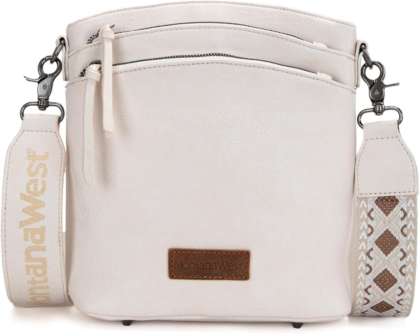 Montana West Multi Zip Pocket Large Crossbody Bag with Style