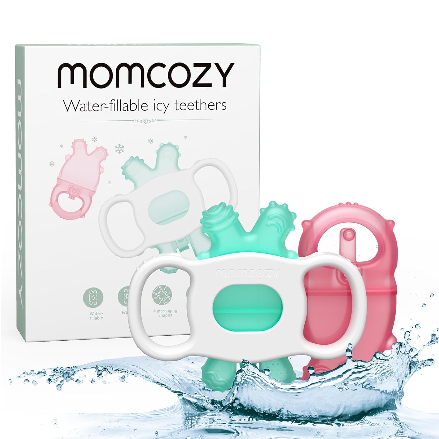 Momcozy Water Teether Set - Soothing Teething Relief