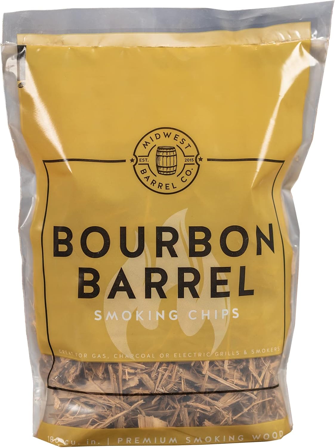 Rich Bourbon Flavored Wood Chips