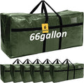 66 Gallon Large Moving Bags with Zipper and Handles - 6 Pack