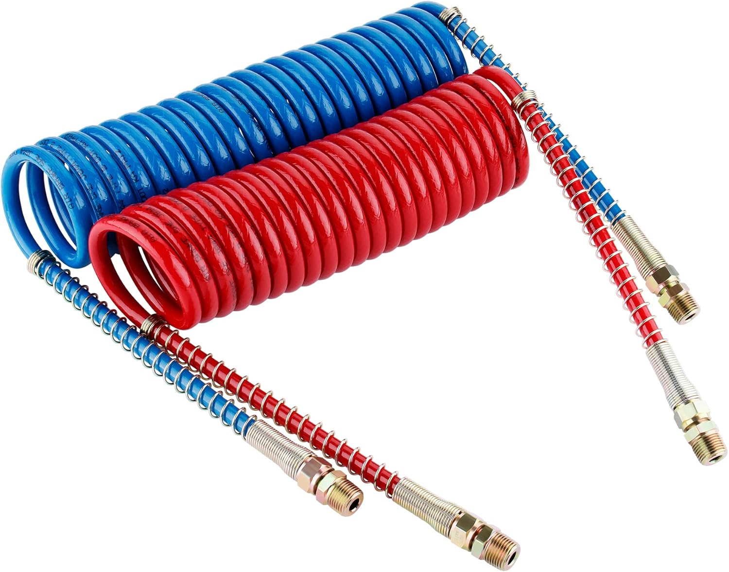 Air Brake Coiled Short Tail Assembly for Truck Trailer Systems