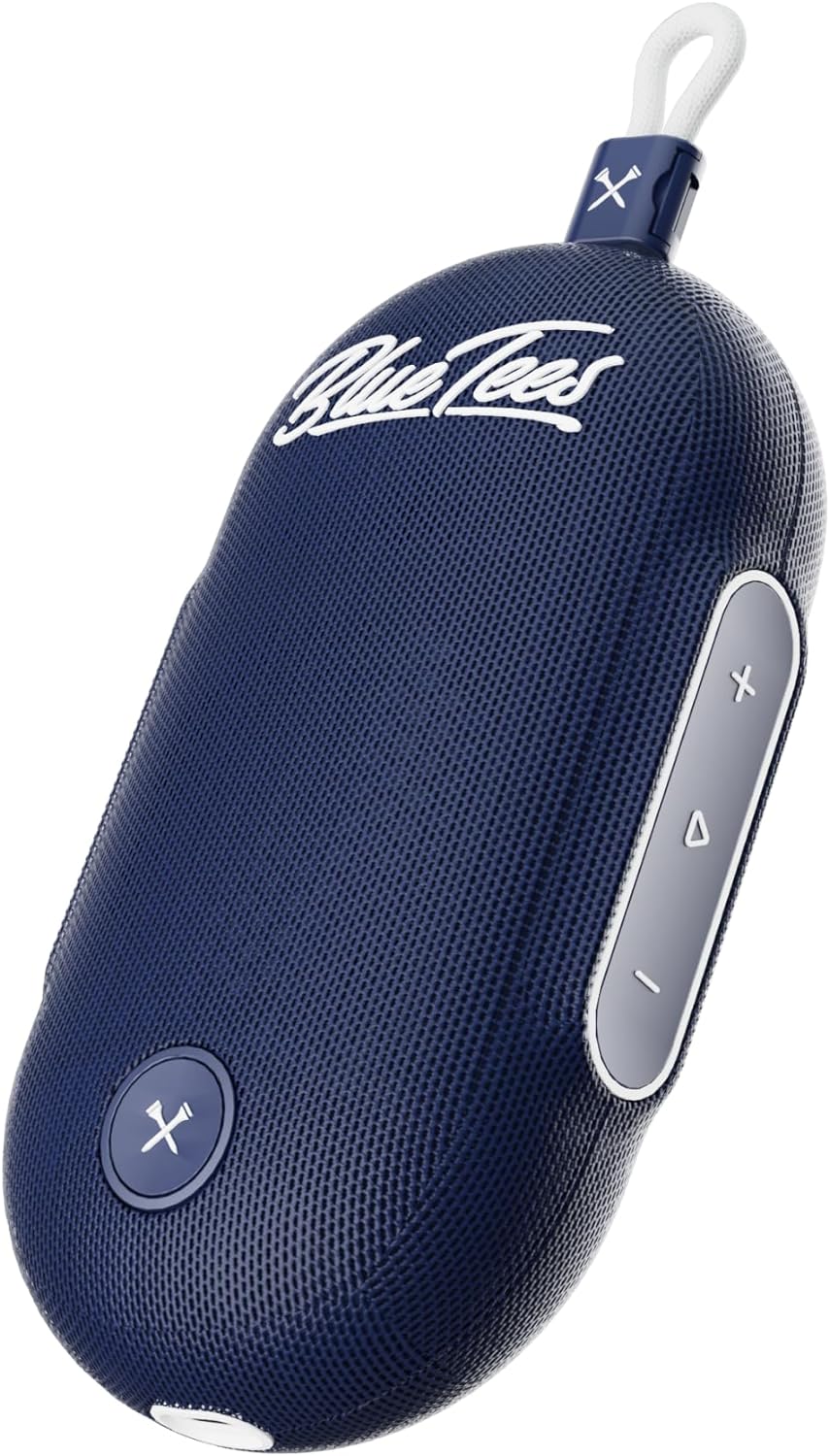 Blue Tees Golf GPS Speaker - Music, Distances, Waterproof