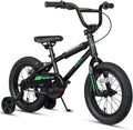12 14 16 18 in Kids BMX Style Bike with Training Wheels - Stable