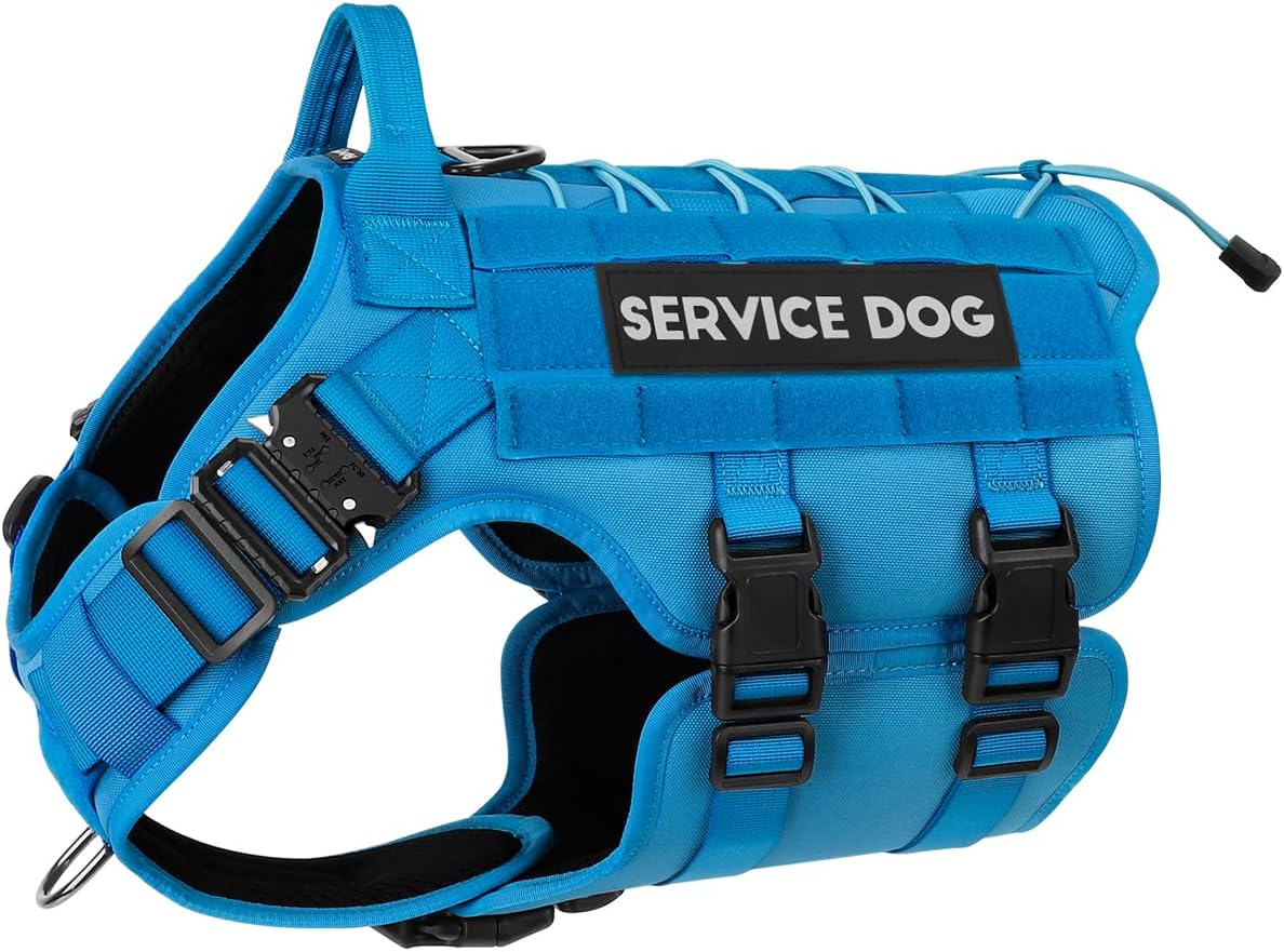 PETNANNY Tactical Service Dog Vest for Training & Hunting Use