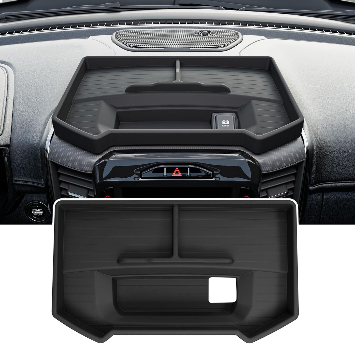 12 Inches Screen Dashboard Storage Organizer for Dodge RAM 1500