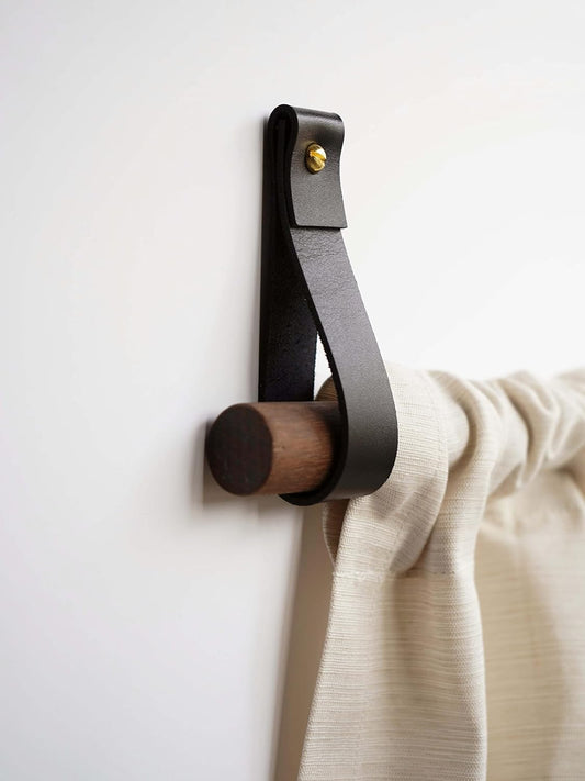 Keyaiira Leather Wall Holder - Boho Style