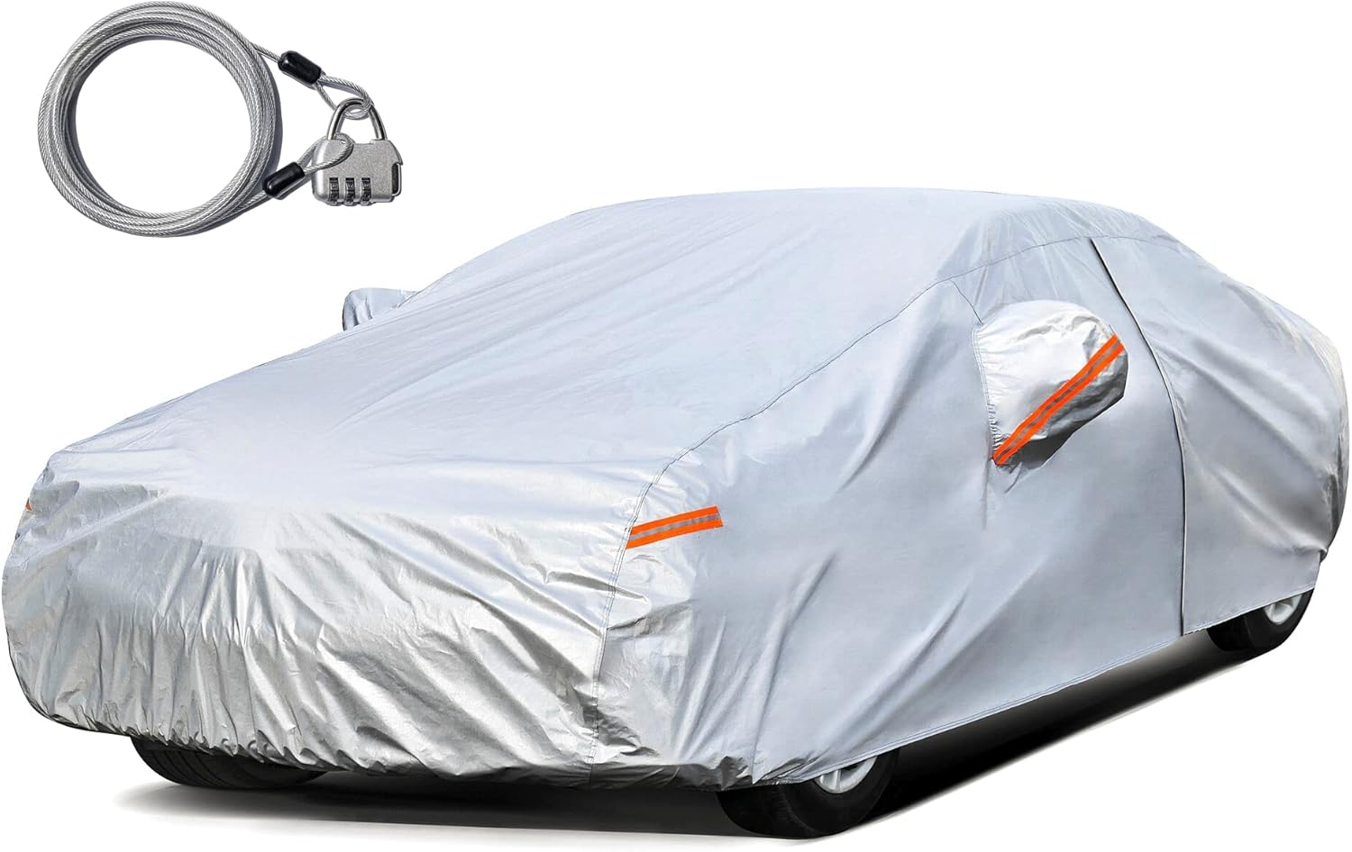 Kayme Car Cover for Sedans - All Weather Waterproof Protection