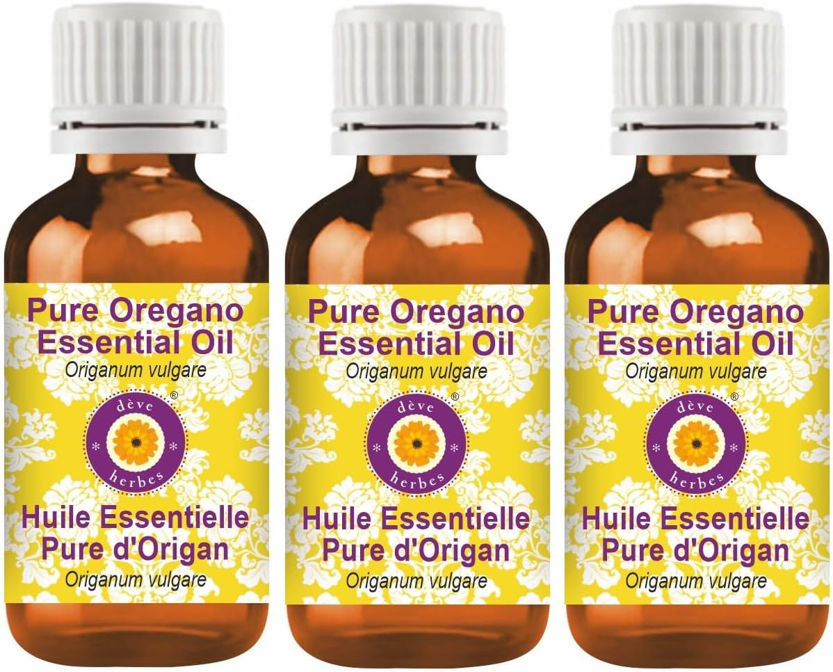 Pure Oregano Essential Oil for Skin Care and Aromatherapy