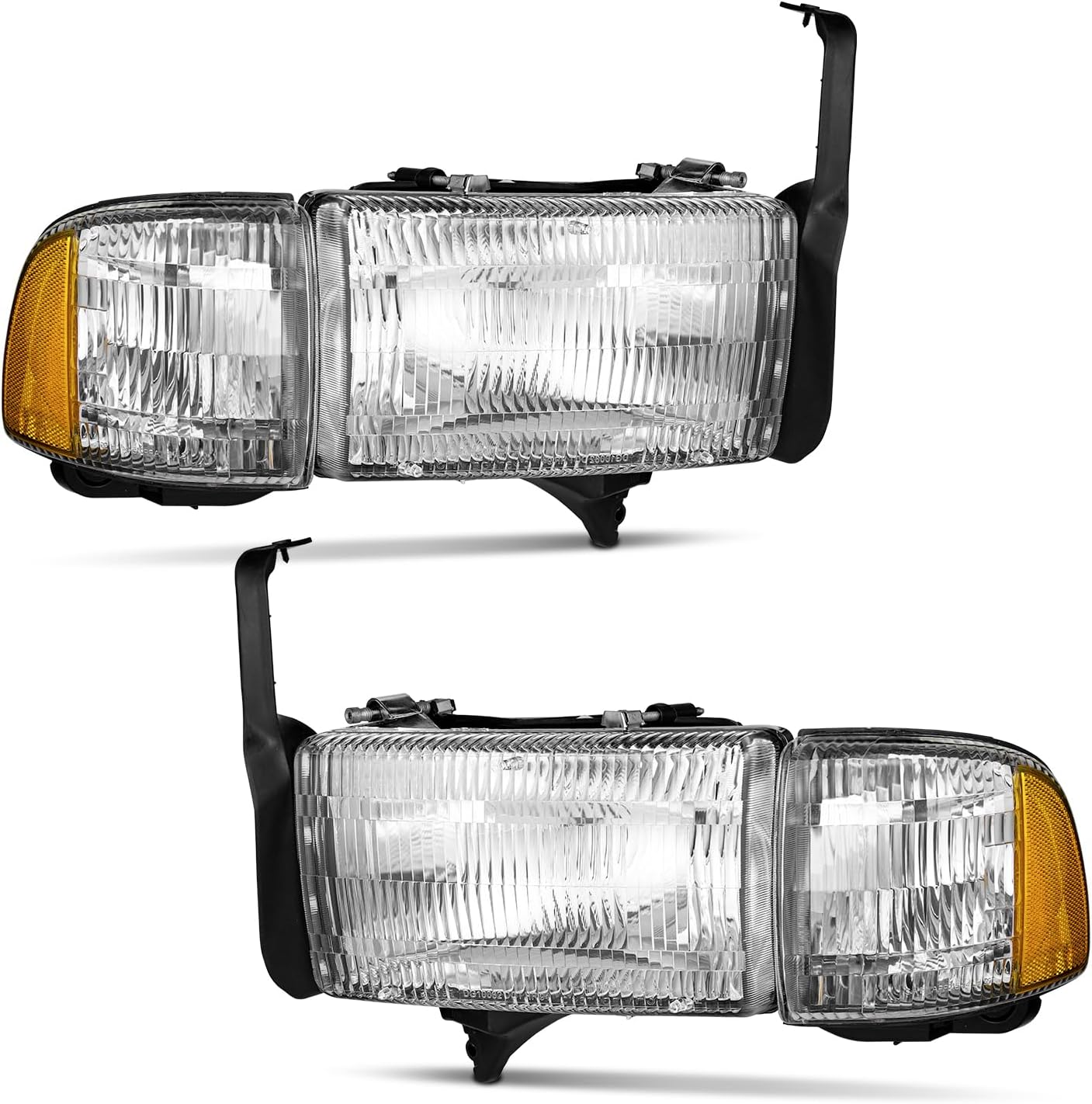 Headlights Assembly for 1994-2001 Dodge Ram 1500 2500 3500