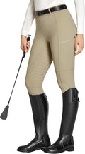 Full Seat Riding Tights with Zipper Pockets - Comfortable Grip