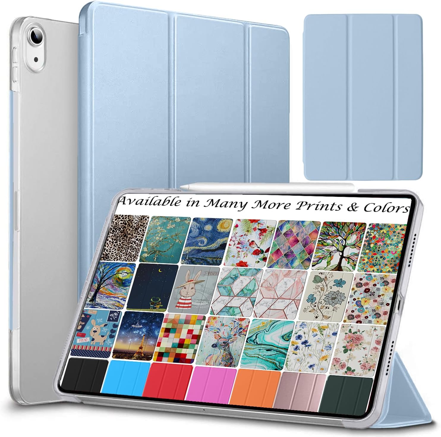 DuraSafe Cases for iPad Pro 12.9 2nd Gen - Light Blue Cover