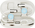 White AI Language Translator Earbuds OWS Real-Time 144 Languages