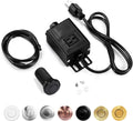 Sink Top Air Switch Kit Garbage Disposal Part - Easy Install Black