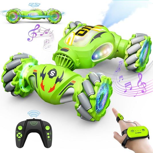 360 Flips Stunt RC Car - Gesture Sensing Fun!