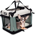 Soft Dog Crate Kennel 24L x 16.5W x 16.5H - Portable Foldable Pet