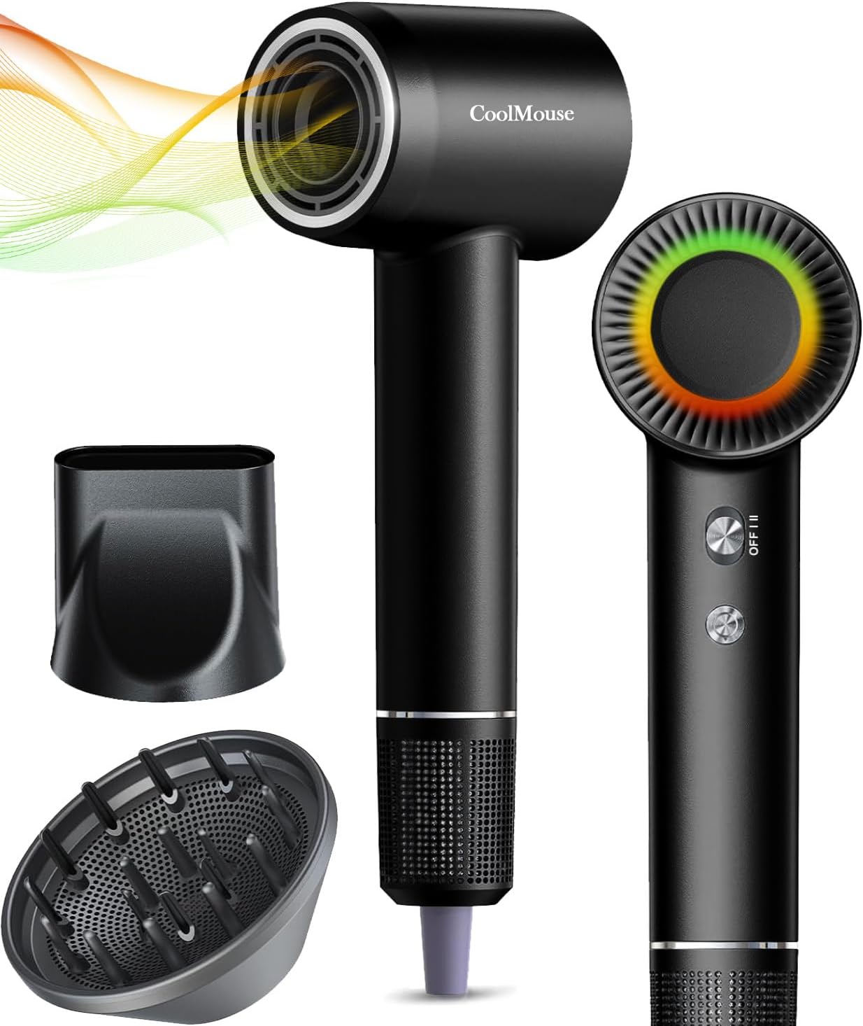 Fast Drying Ionic Hair Dryer: High-Speed, Low Noise