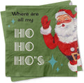 Cheeky Santa Cocktail Napkins by MODLOUNGE