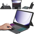 Galaxy Tab A9+ 11 in Case with Keyboard - Detachable Backlit Folio