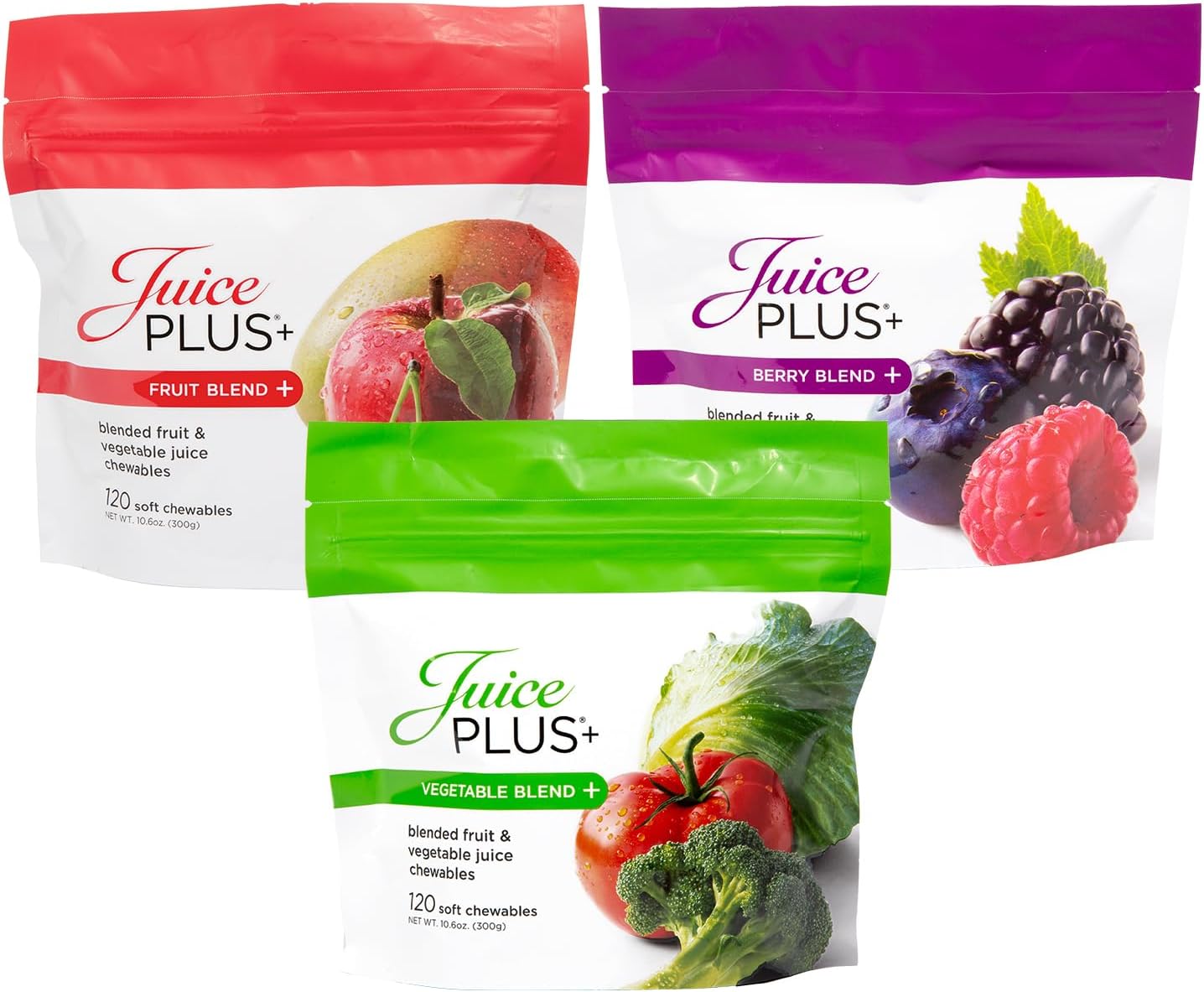 JuicePlus+ Fruit Vegetable Berry Blend Soft Chews for Health