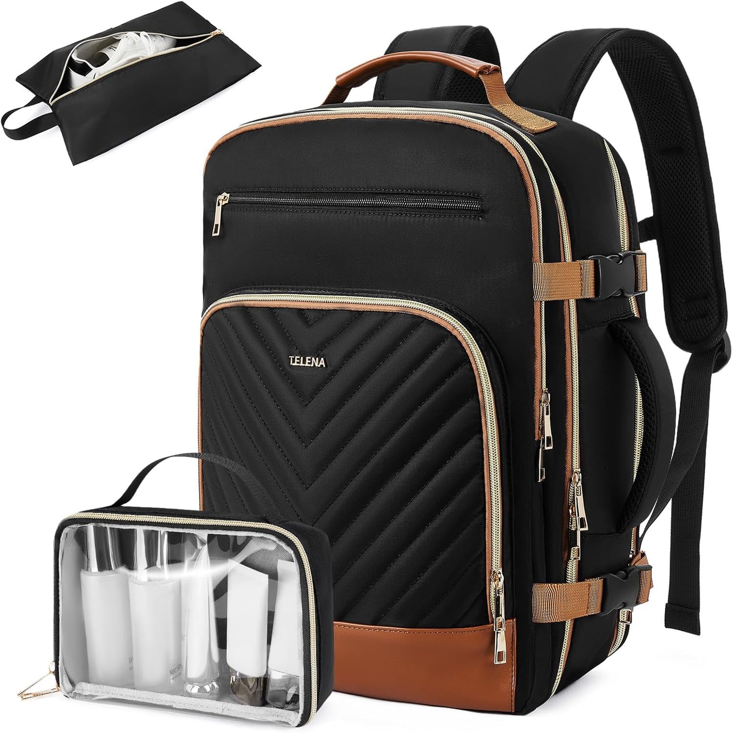 Telena Travel Backpack for Women - Perfect Carry-On Companion