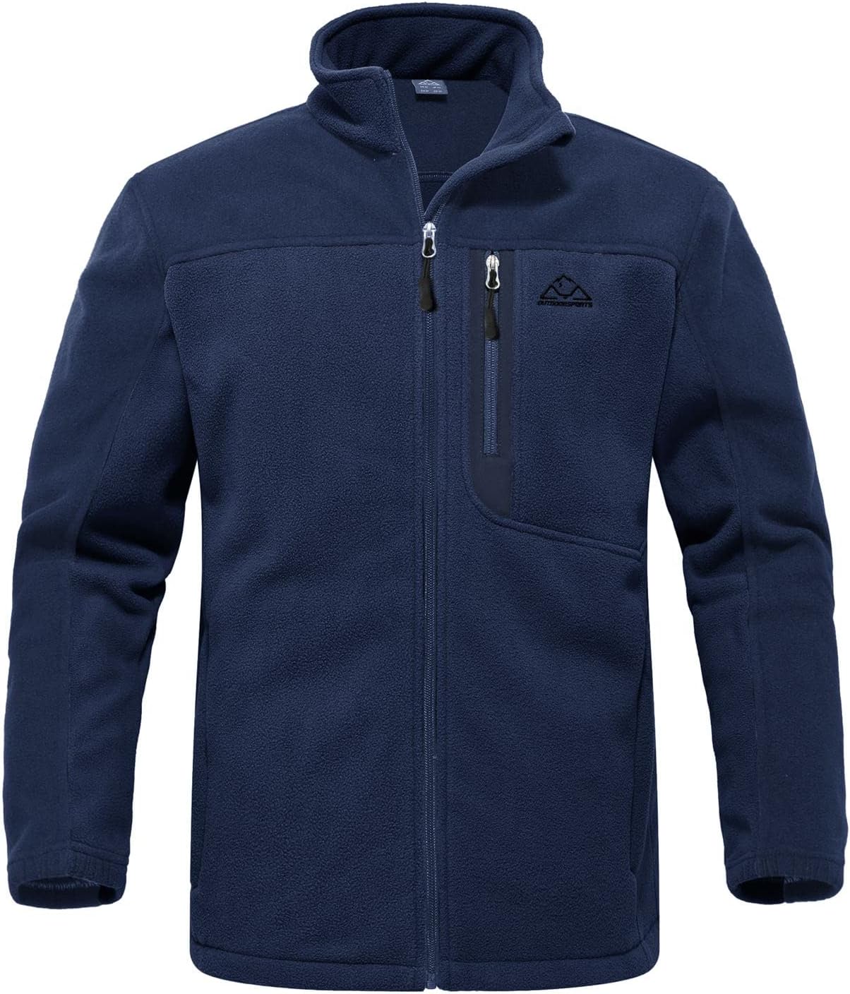 Lightweight Outdoor Hiking Jackets for Men - Fleece Coats
