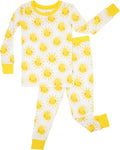 Two-Piece Pajama Set for Kids - Soft Viscose Bamboo PJs Girls