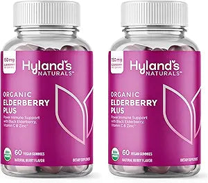 Organic Sambucus Elderberry Gummies for Immune Support