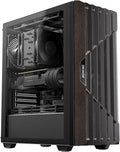 Oak Wood ATX PC Case - Oak Front, Tempered Glass, Type-C