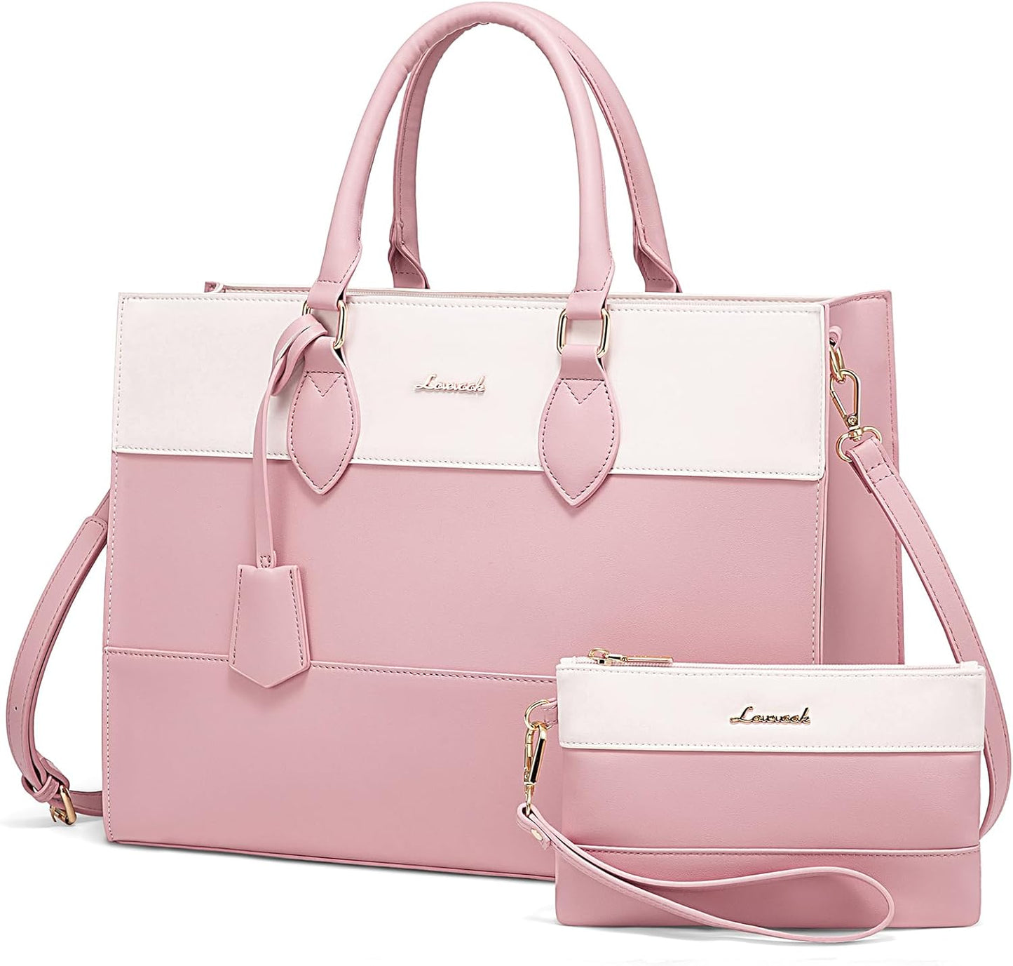LOVEVOOK Laptop Tote Bag for Women: Stylish Work Briefcase