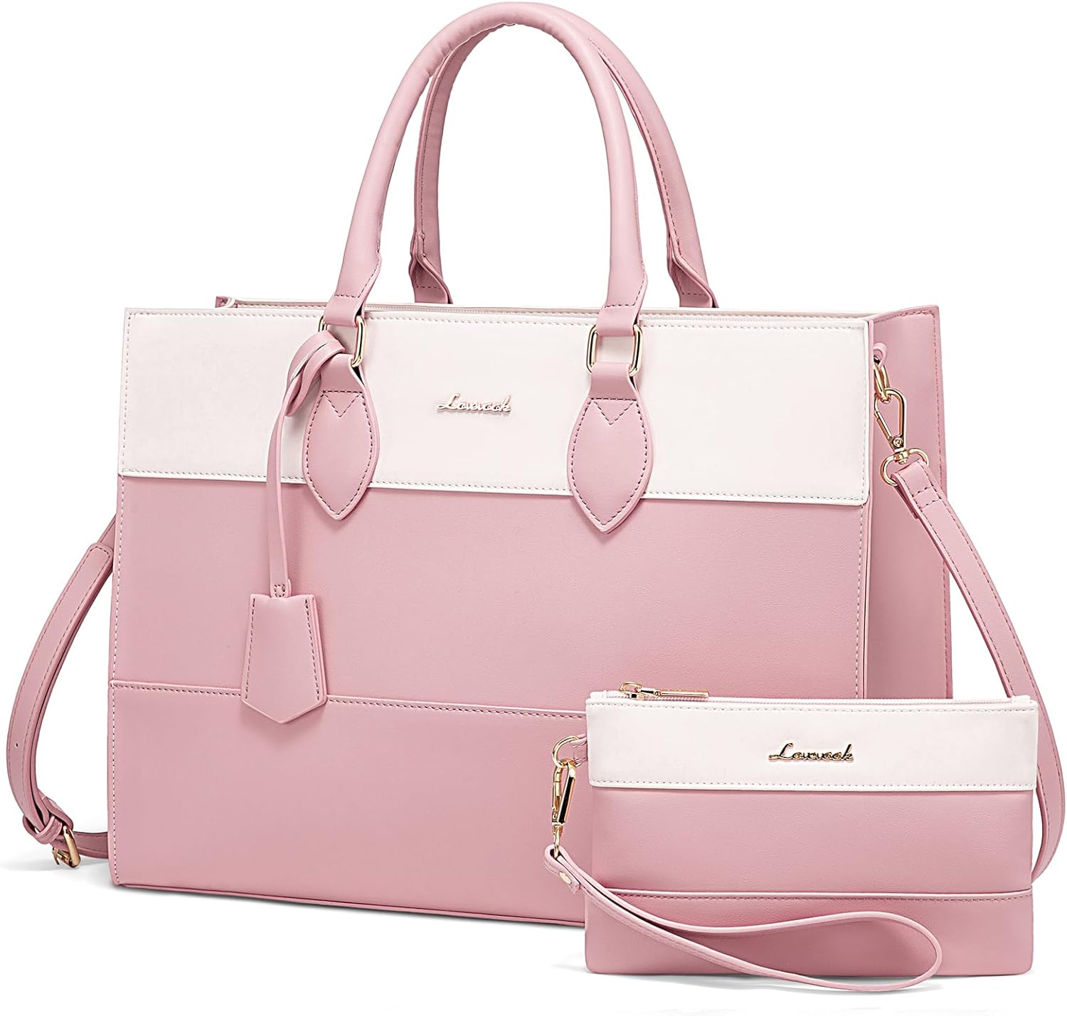 LOVEVOOK Laptop Tote Bag for Women: Stylish Work Briefcase