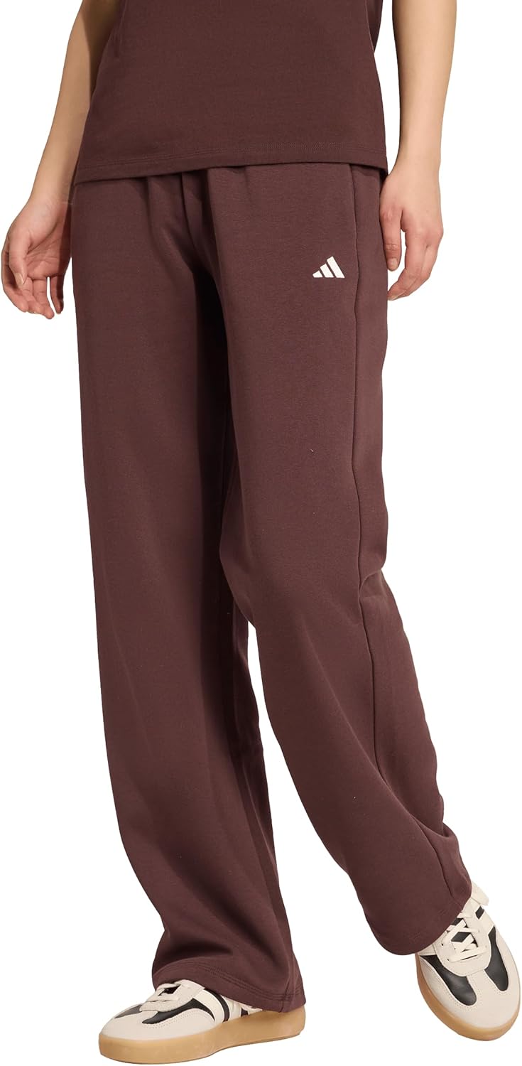adidas Women's Essentials Cozy Open Hem Pants for Comfort
