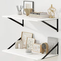 Fun Memories Floating Shelves 24W x 12D Set of 2 - Extra Large Storage