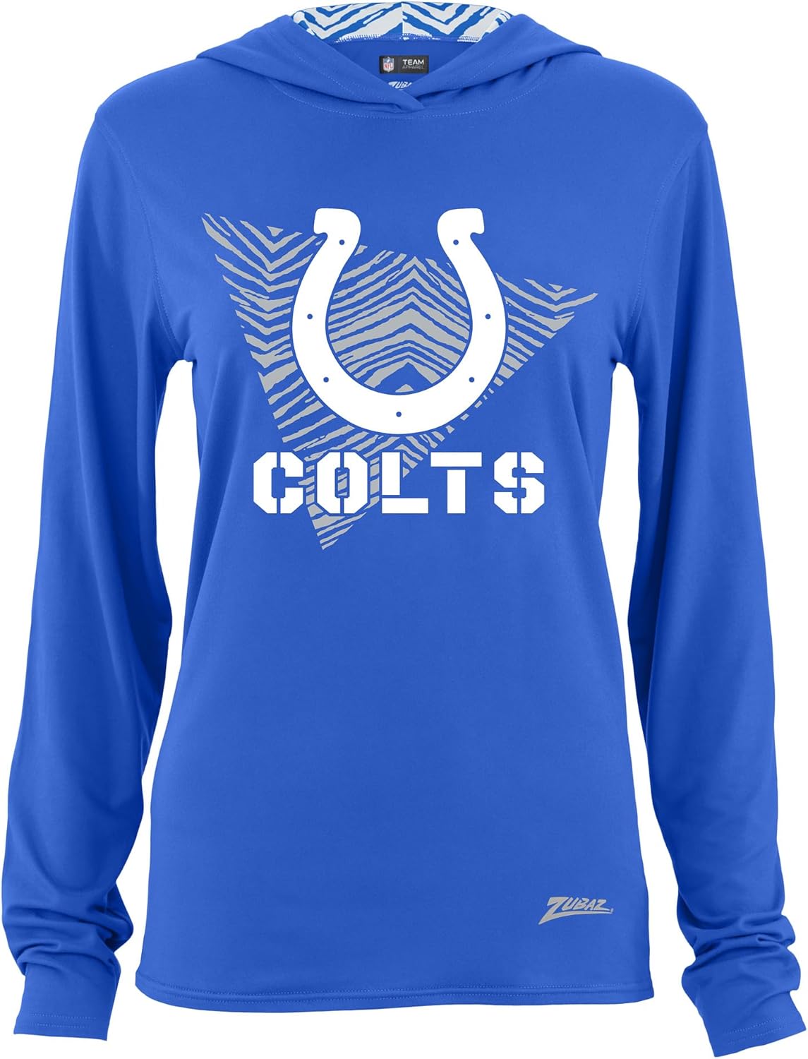Zubaz NFL Women's Lightweight Hoodie for Game Day Comfort