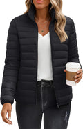 YUCOLEN Women's Quilted Puffer Jacket - Lightweight Warm Winter Coat