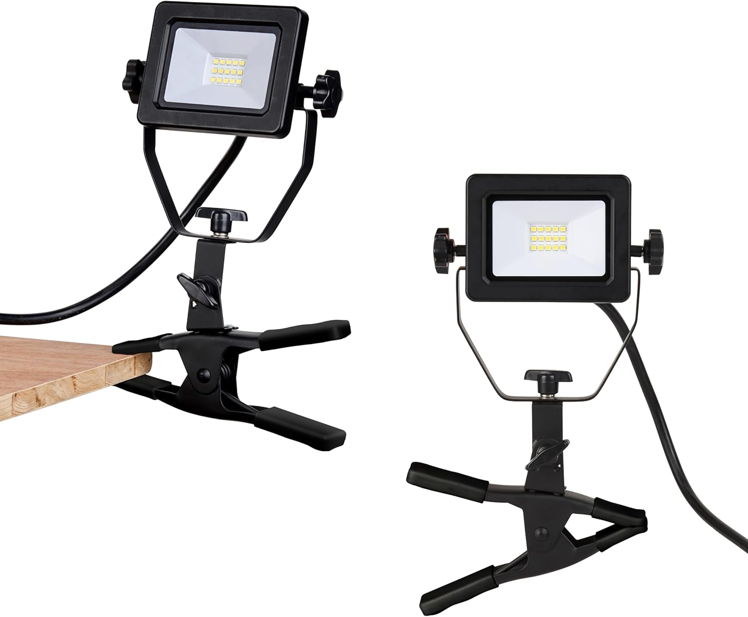 1200 Lumens Portable LED Clamp Work Light for Any Task