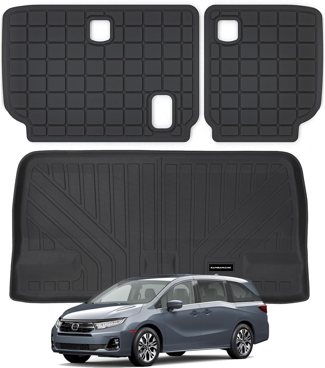 Cargo Liner Trunk Mats for 2011-2025 Honda Odyssey - TPE